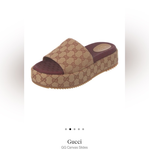 Gucci Platform Slides - Picture 3 of 5